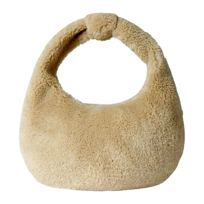 Rachel Riley London Girls Faux Fur Purse Handbag - Camel by Rachel Riley