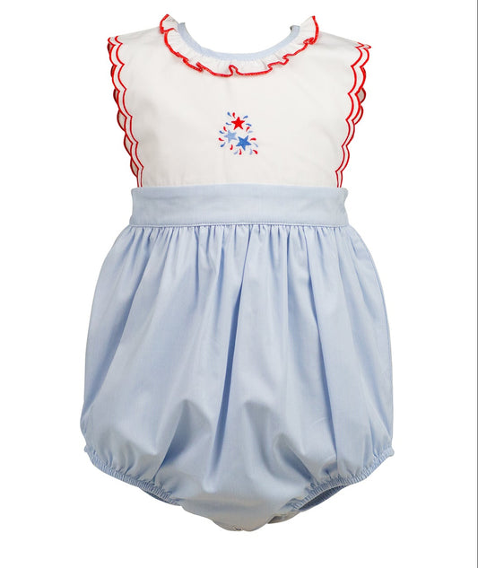 Proper Peony Girls Revere Blue Fireworks Bubble by Proper Peony