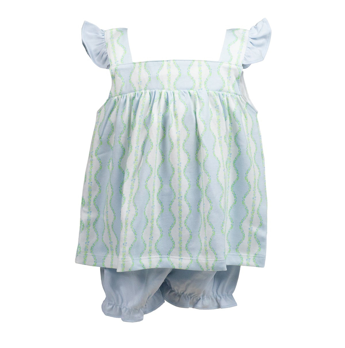 Proper Peony Girls Rosemary Bloomer Set by Proper Peony