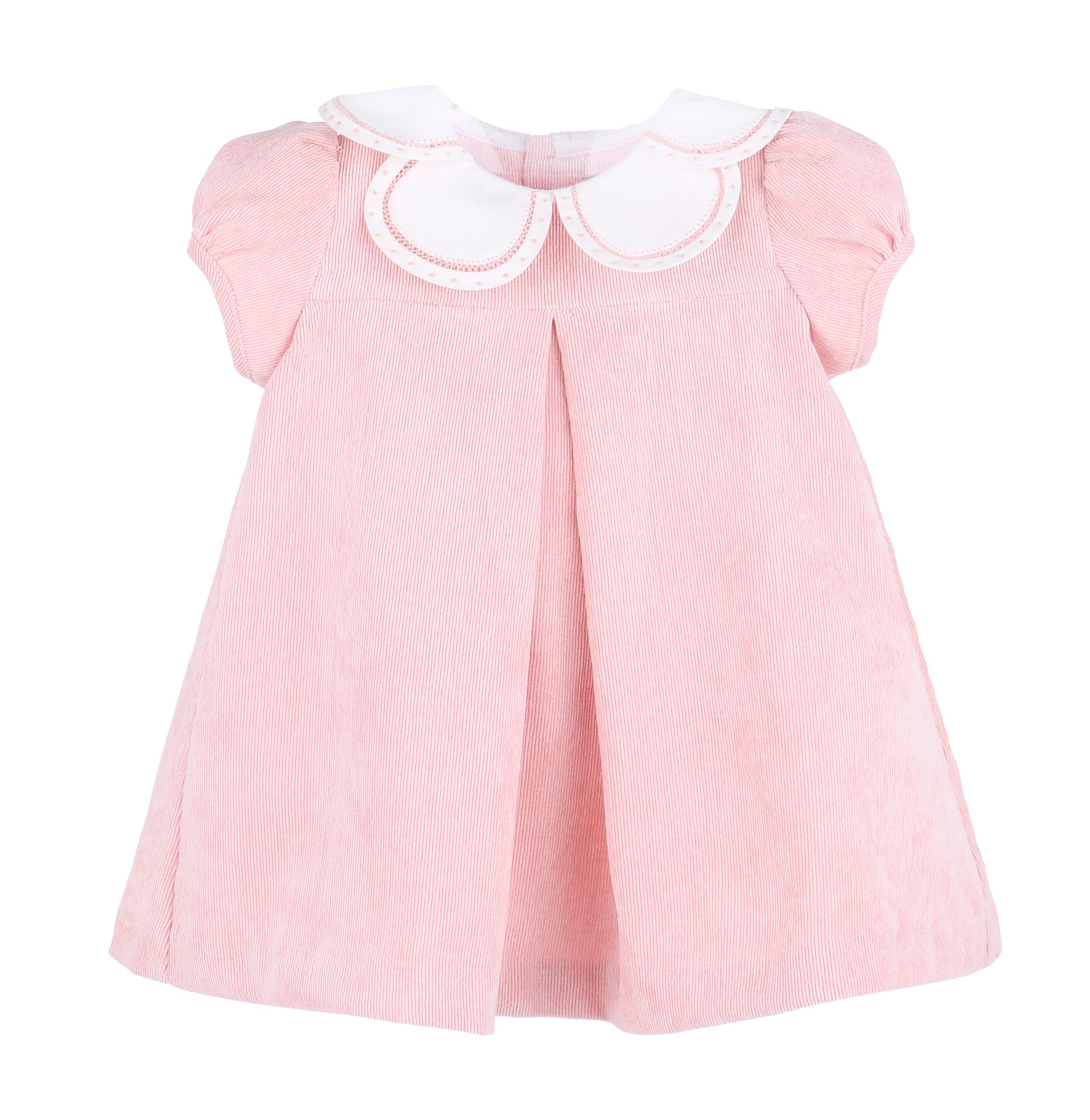 pink cord dress Sophie & Lucas Girls Vintage - Petal Collar pearl buttons Shoe Size (UK):7 Nafori Candy Pink A-Line/Princess sequin gown dress