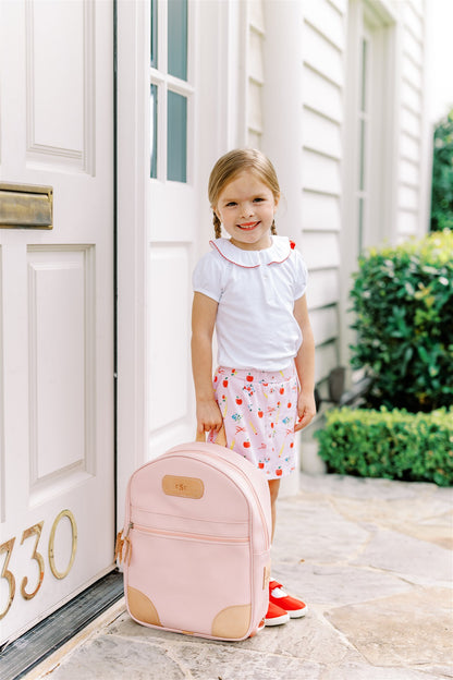 Proper Peony Pima Girls Pink School Days Button Skirt