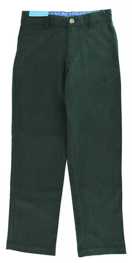 J. Bailey Boys Champ Corduroy Pants - Forest Green by Bailey Boys