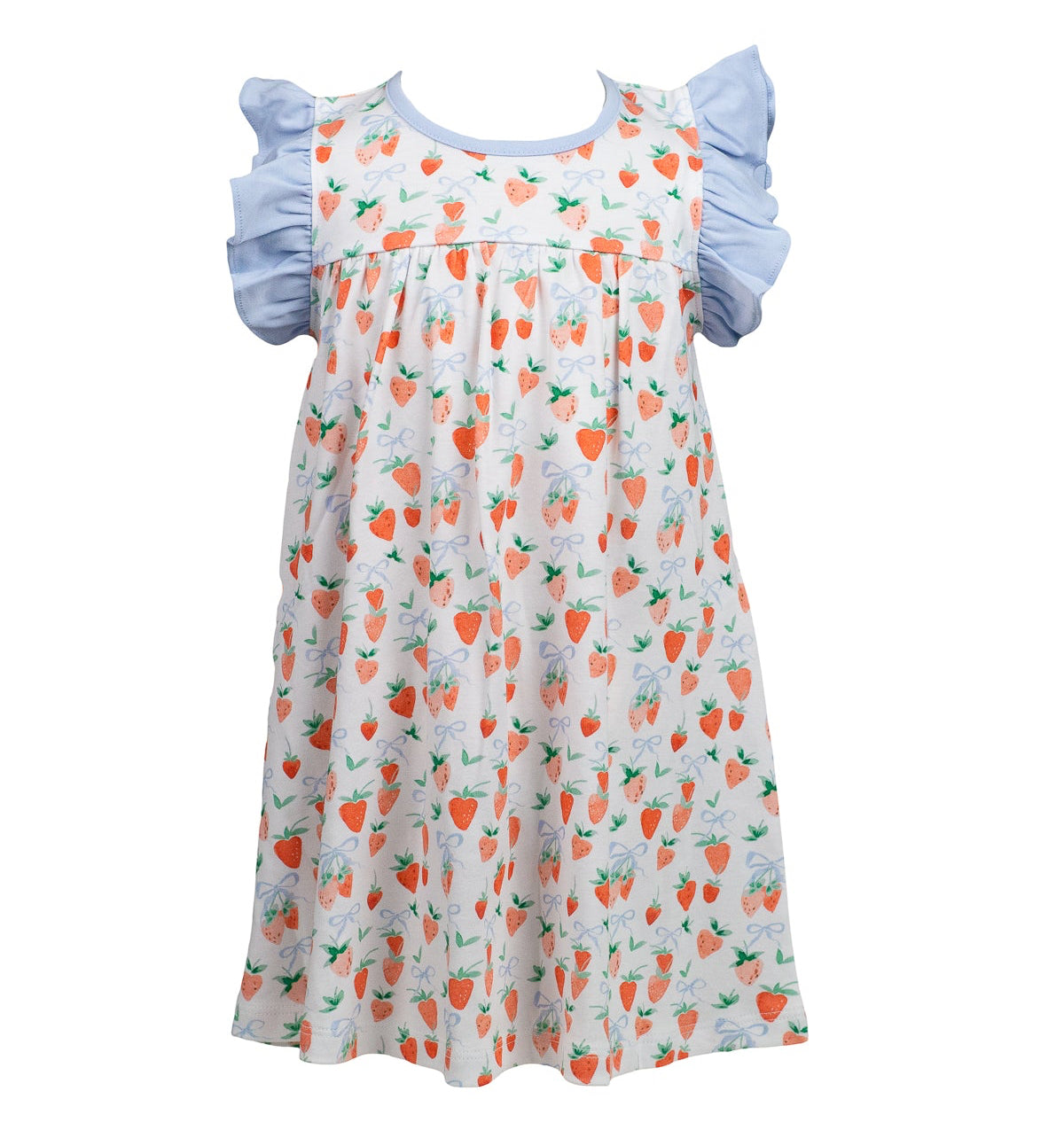 Proper Peony Girls Strawberry Short Cakes Sleeveless Dress by Proper Peony