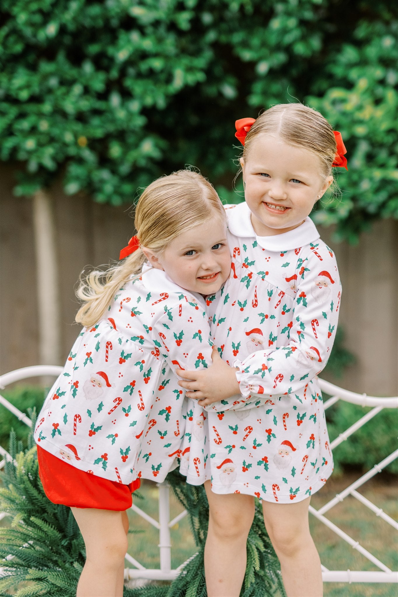 Proper Peony Girls Christmas St. Nick Dress 5