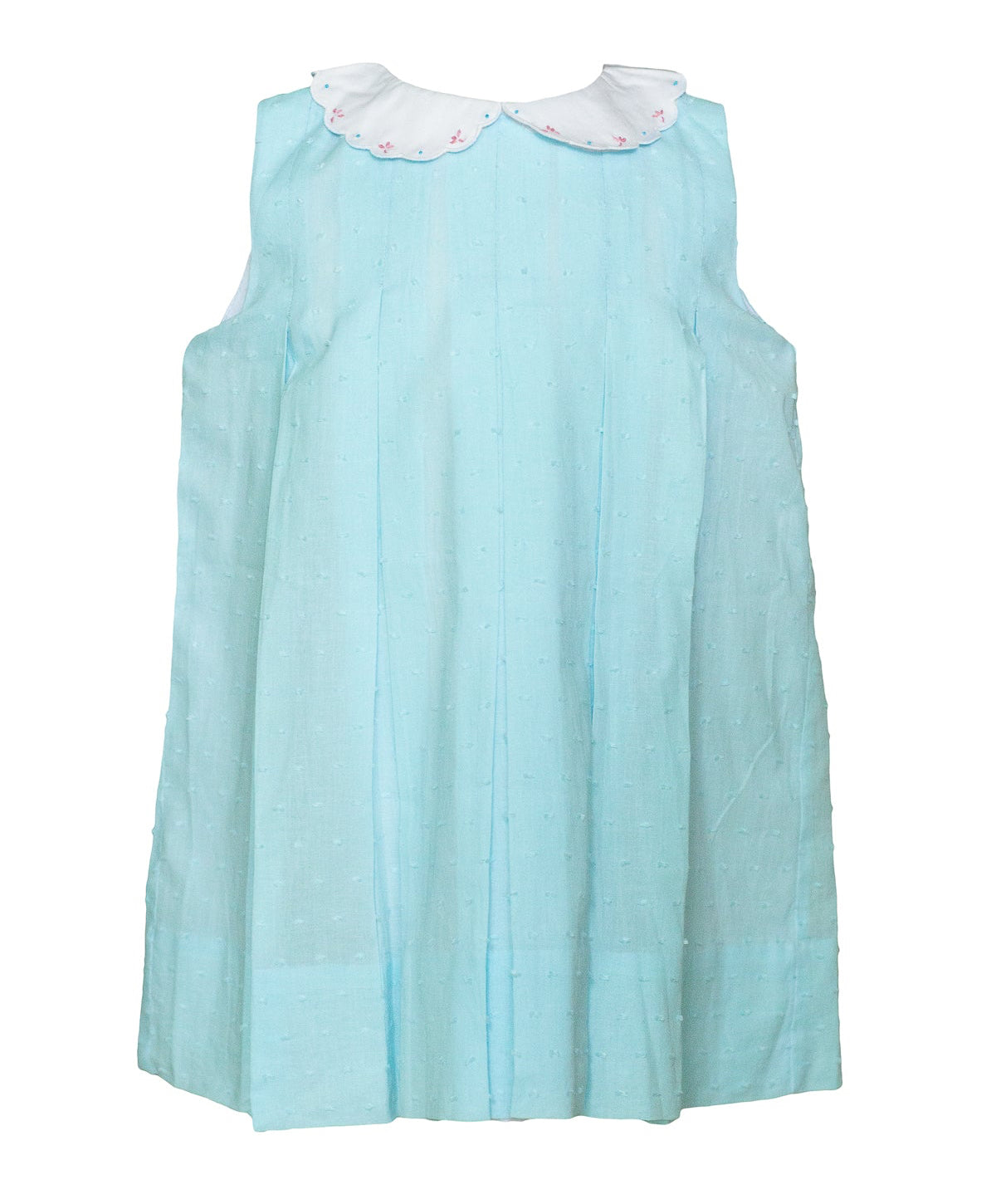 Proper Peony Girls Blue Suzette Swiss Dress by Proper Peony