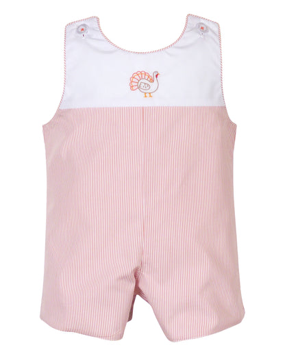 Yellow Lamb Boys Orange Jean Jon Jon - Turkey Embroidery