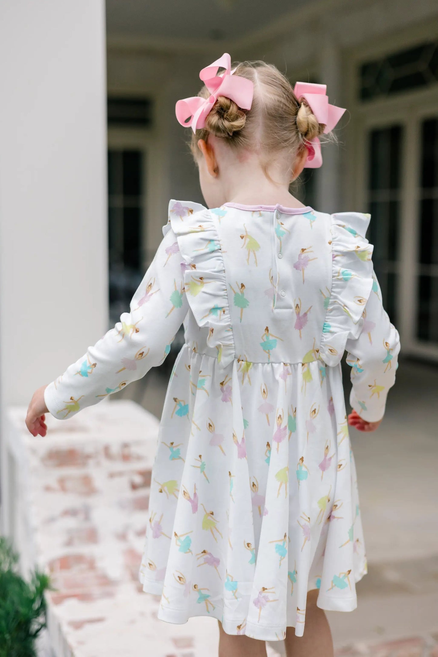 Proper Peony Girls White Tutu Twirl Dress