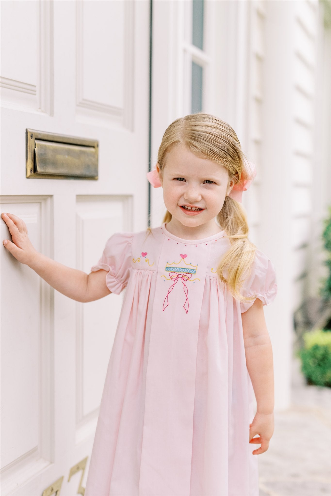 Proper Peony Girls Pink Victoria Princess Dress