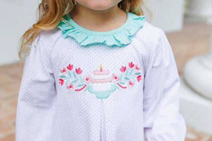 Trotter Street Kids Girls Polka Dot Birthday Dress