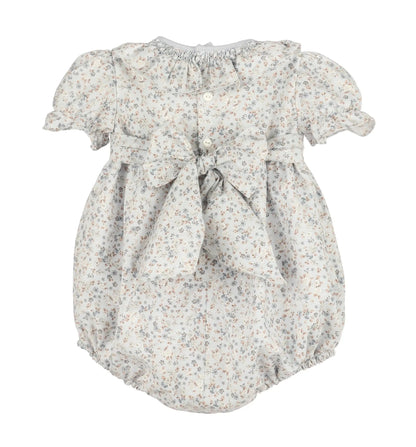 Sophie & Lucas Girls Blue Loomy Chintz Bubble