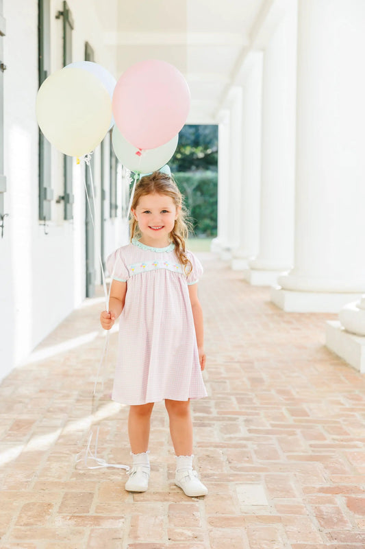 Trotter Street Kids Girls Pink Magical Balloons Dress