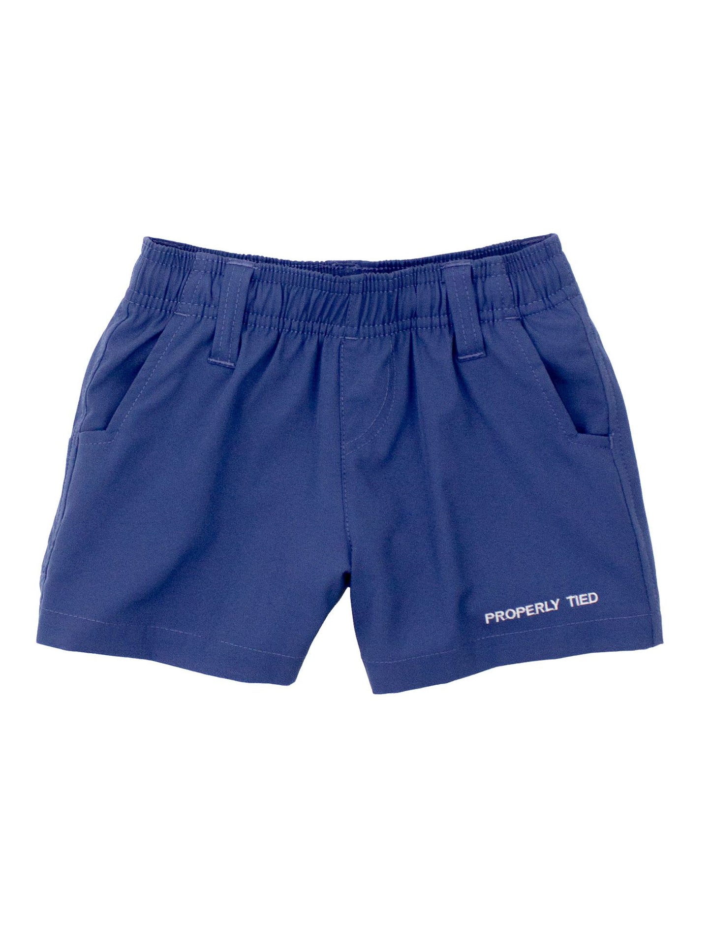 Properly Tied Boys Pintail Short - Washed Navy by Properly Tied