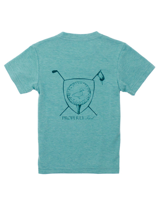 Properly Tied Boys Portland Pocket Tee Short Sleeve Tee - Clover by Properly Tied
