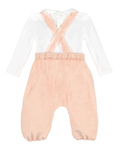 Sophie & Lucas Girls Classic Cord Pink Longall