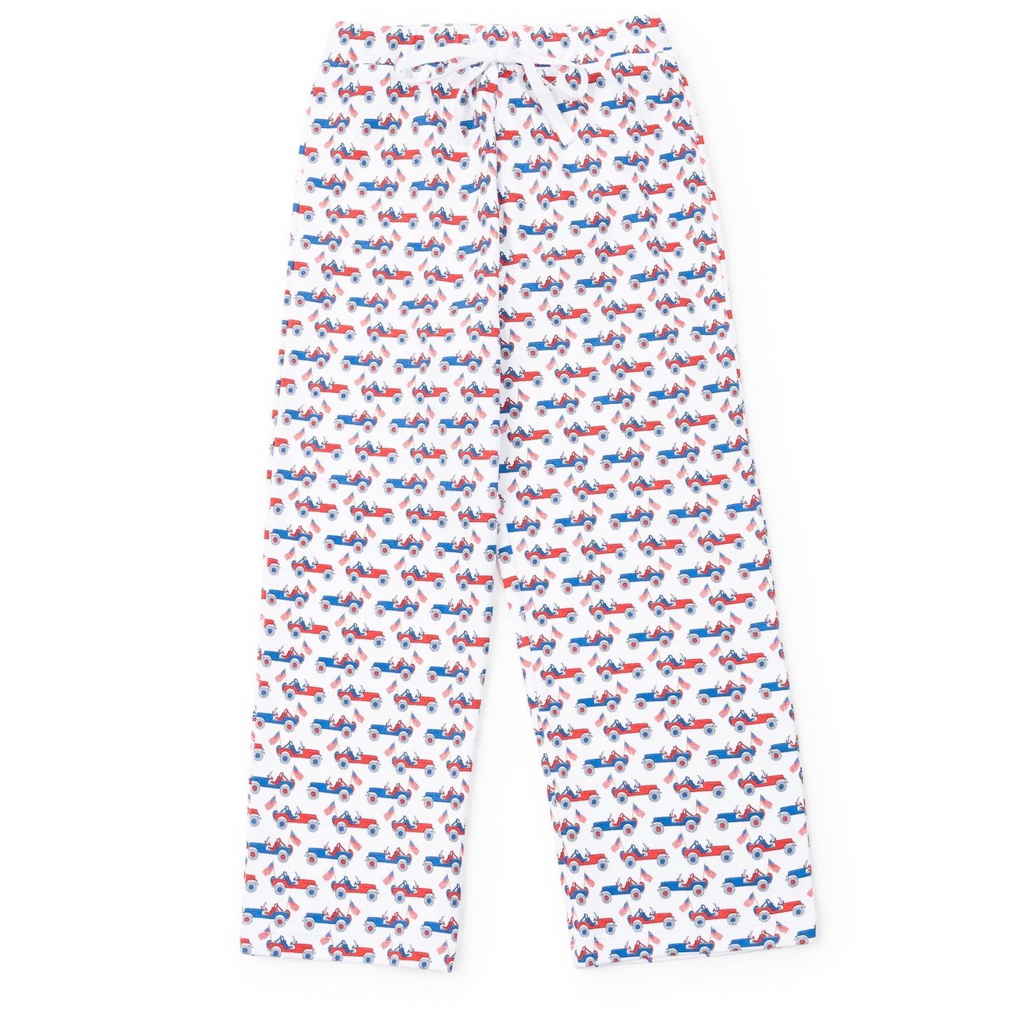 Lila & Hayes Boys Beckett Hangout Lounge Pants - Patriotic Jeeps by Lila & Hayes