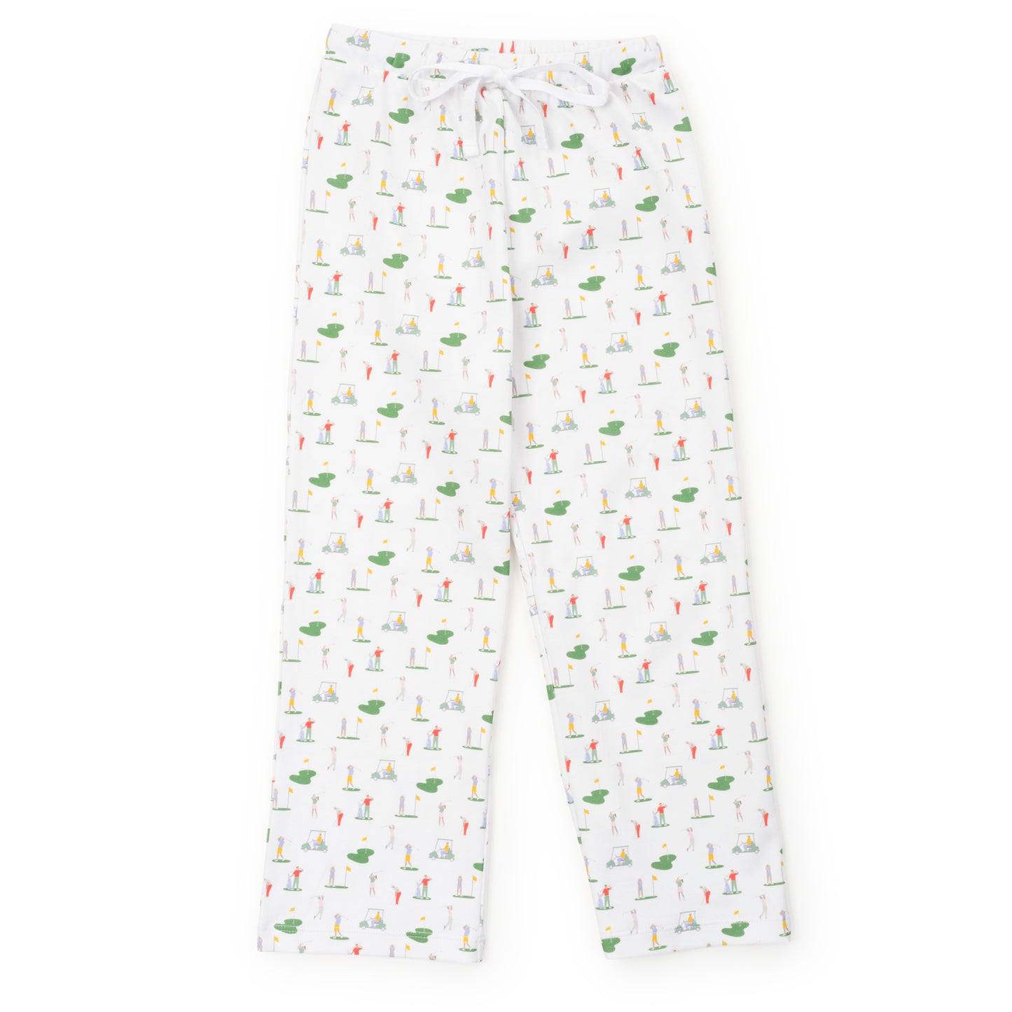 Lila & Hayes Boys Beckett Hang Out Lounge Pants - Green Golf Life by Lila & Hayes