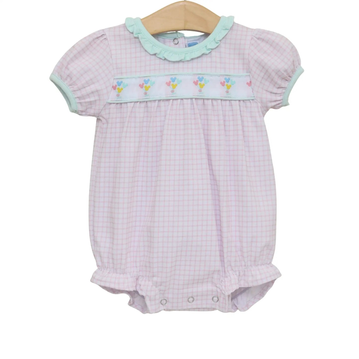 Trotter Street Kids Girls Pink Magical Balloons Ruffle Bubble