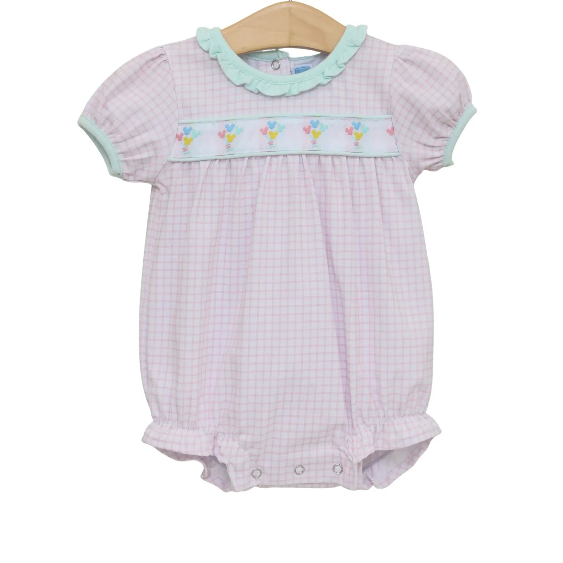 Trotter Street Kids Girls Pink Magical Balloons Ruffle Bubble