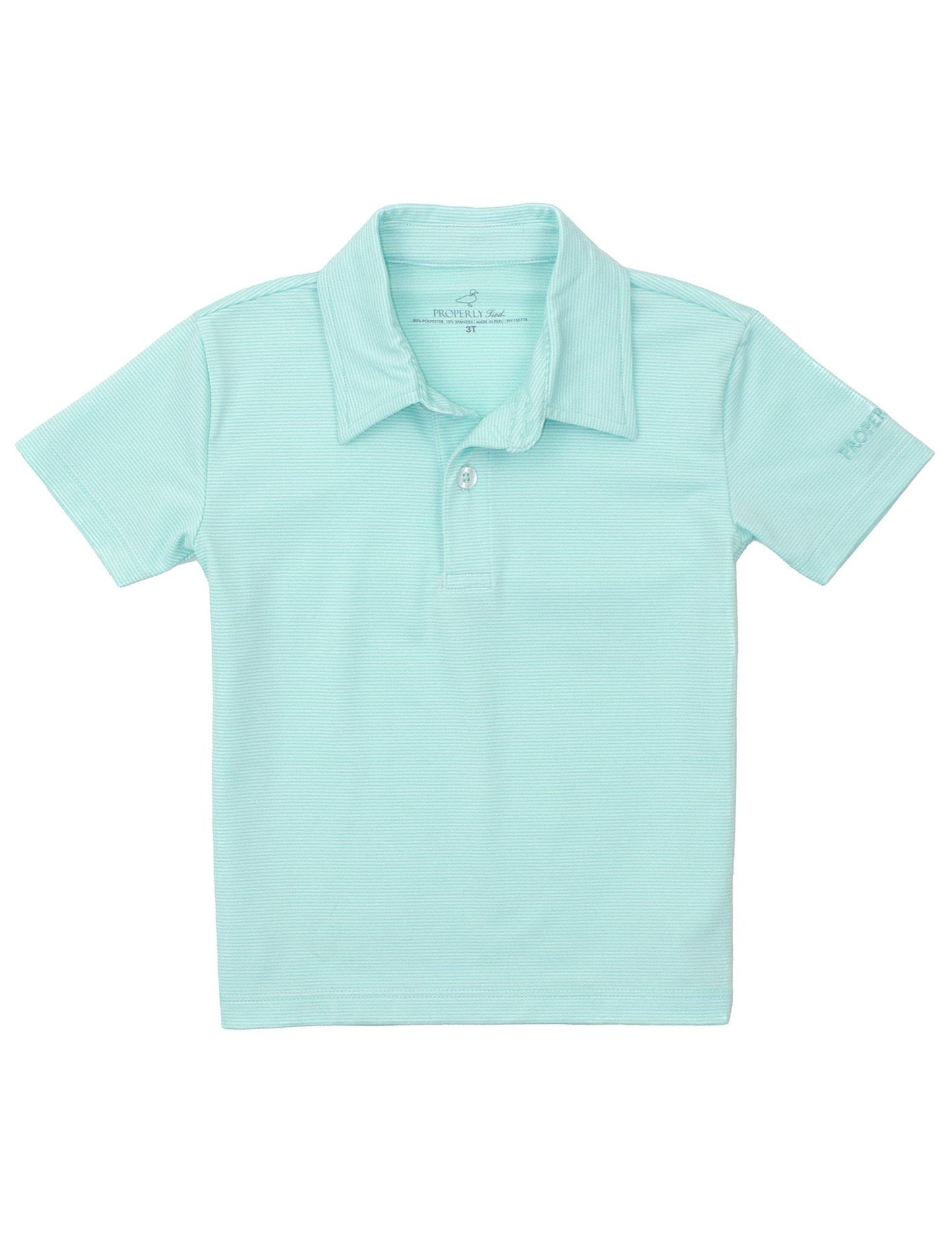 Properly Tied Boys Gulfport Polo Shirt - Mint by Properly Tied