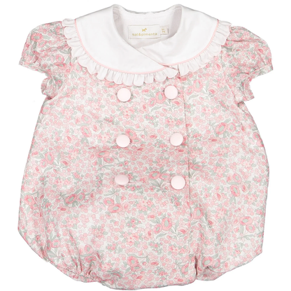 Sal & Pimenta Girls Pink Floral Winter Wonderland Bubble by Sal & Pimenta