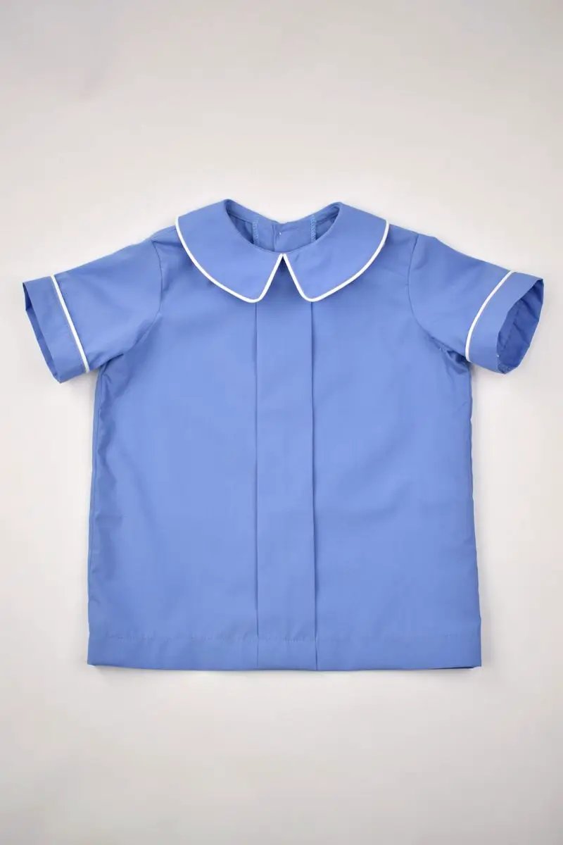 Funtasia Too Boys Dressy Shorts Set - Ceil French Blue