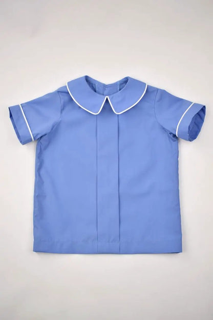 Funtasia Too Boys Dressy Shorts Set - Ceil French Blue