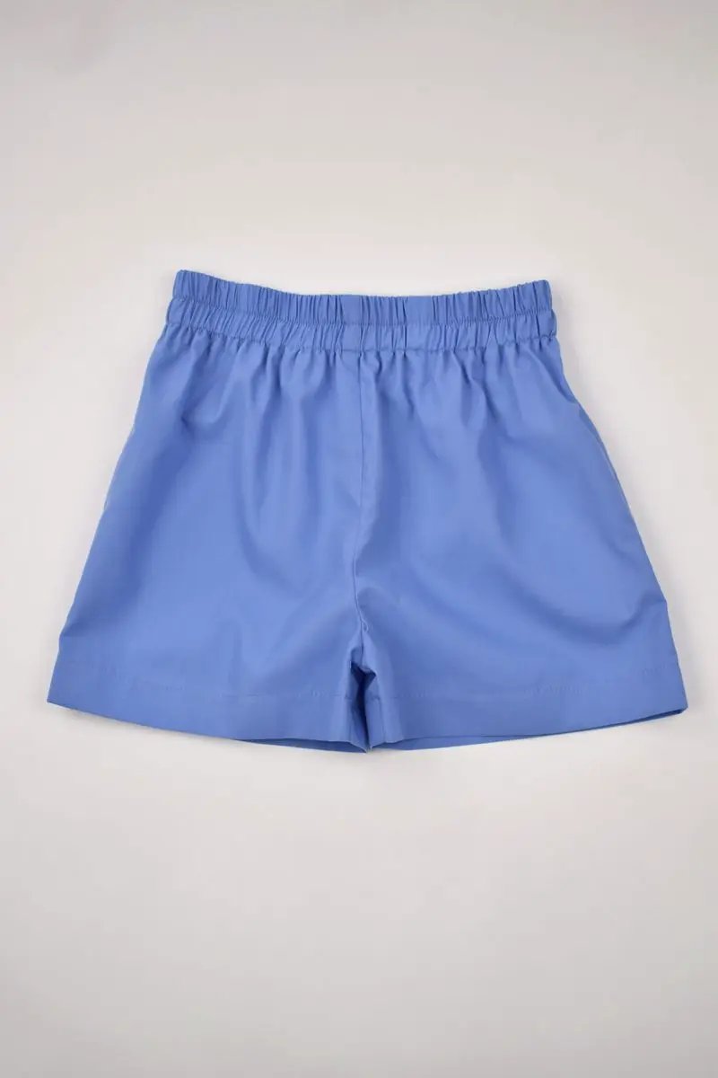 Funtasia Too Boys Dressy Shorts Set - Ceil French Blue