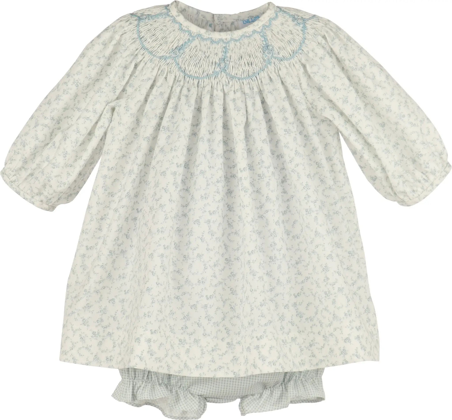 Luli & Me Girls Blue Soft Dew Set