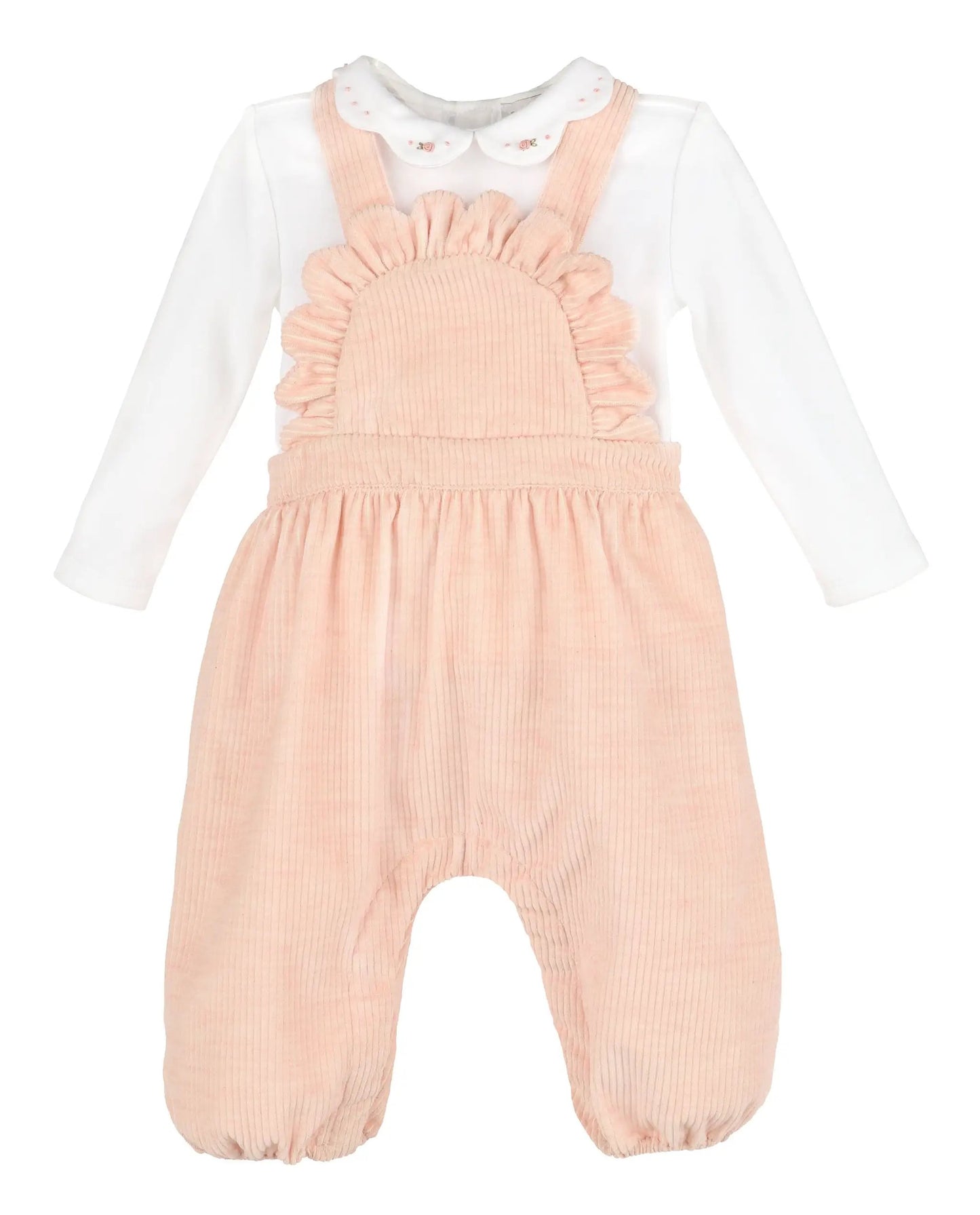 Sophie & Lucas Girls Classic Cord Pink Longall