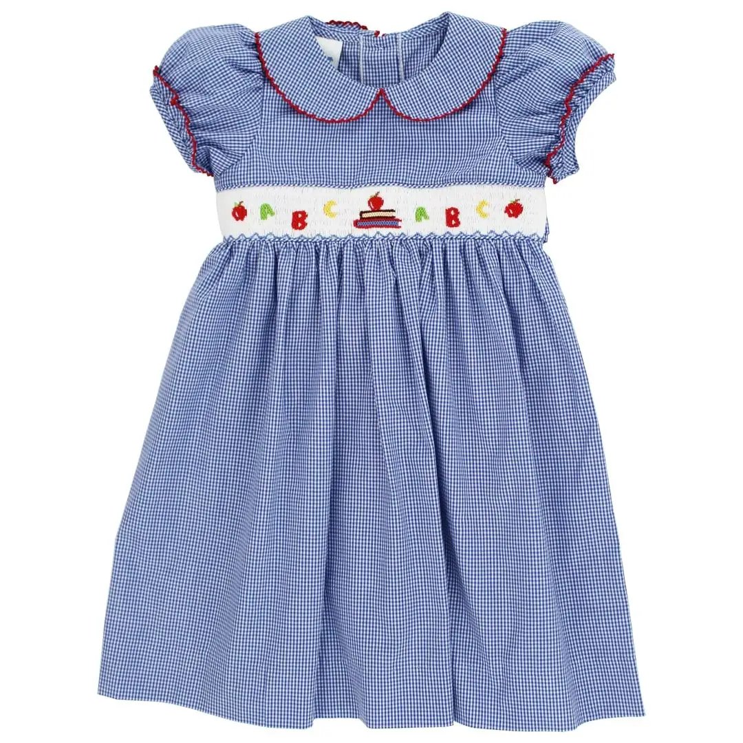 Bailey Boys Girls Blue ABC Dress