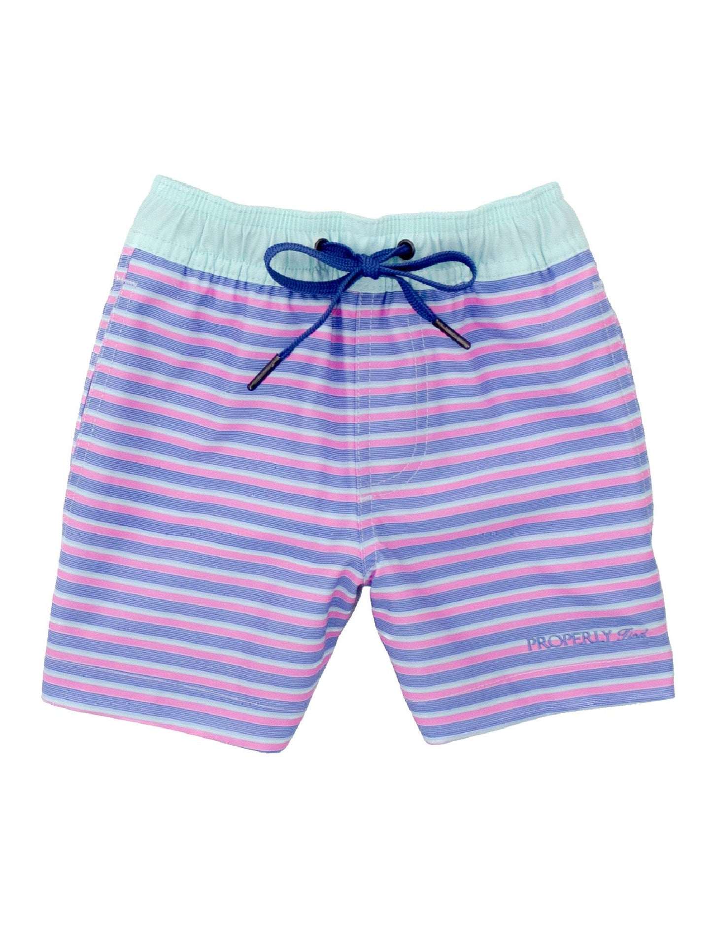 Properly Tied Boys Riviera Swim Trunks - Miami by Properly Tied