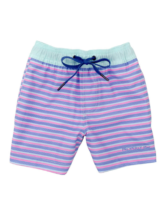 Properly Tied Boys Riviera Swim Trunks - Miami by Properly Tied