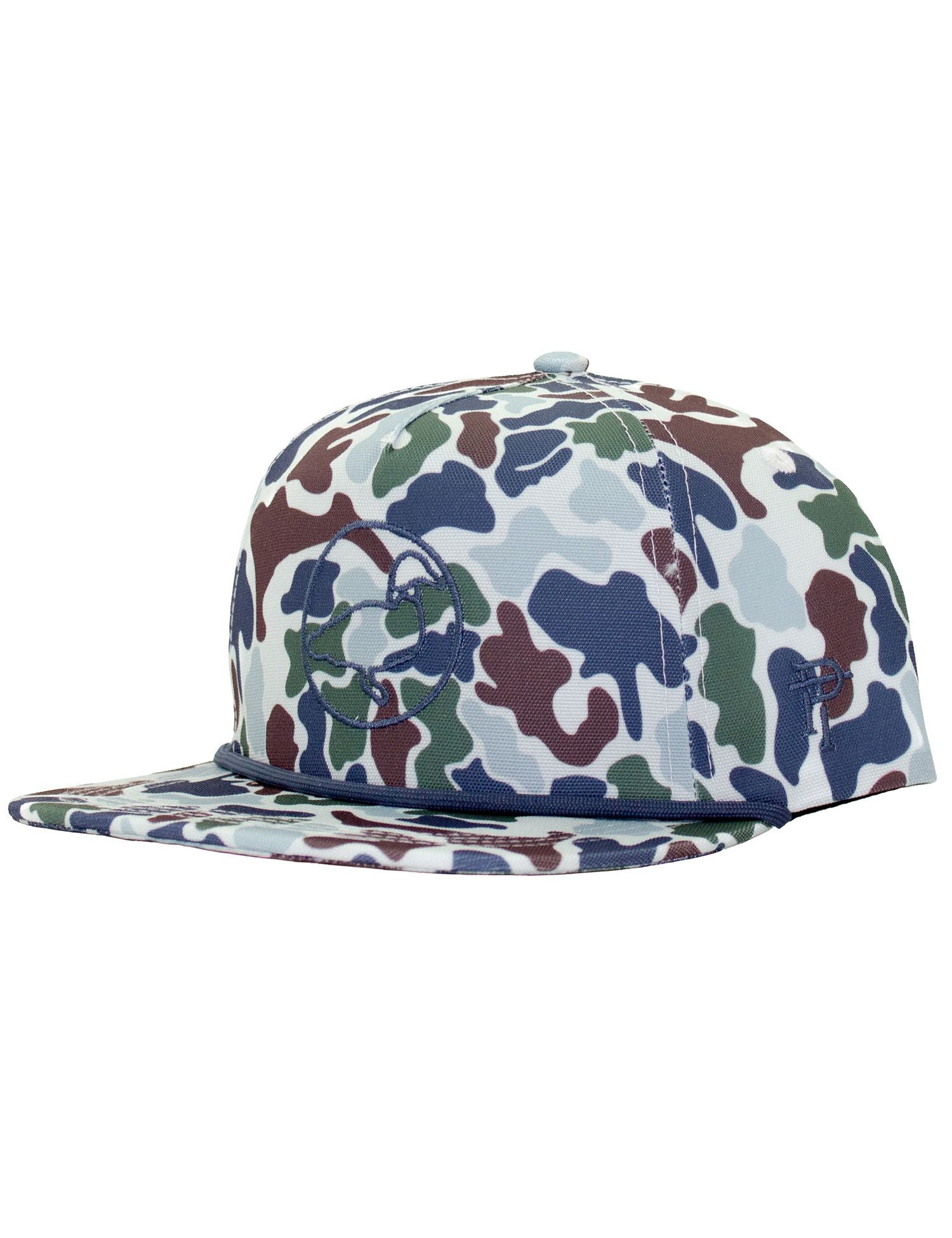 Properly Tied Youth Classic Rope Hat - Terra Camo Logo