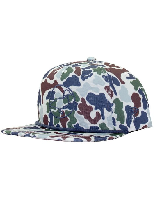 Properly Tied Youth Classic Rope Hat - Terra Camo Logo by Properly Tied