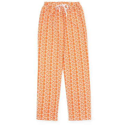 Lila & Hayes Boys Beckett Hang Out Pants - Football Pep Rally - Orange