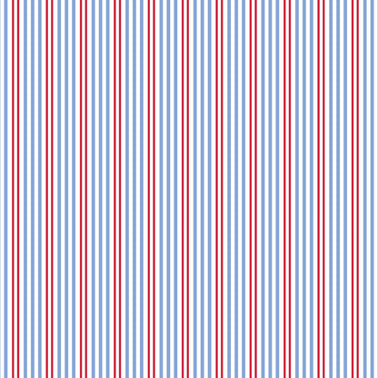 Lila & Hayes Boys Hudson Shorts Set - Patriotic Liberty Stripes by Lila & Hayes