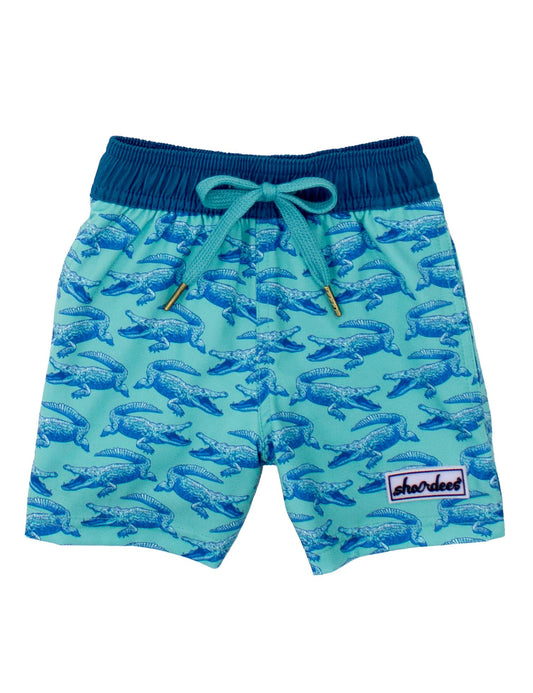 Properly Tied Boys Shordees Swim Trunks - Chomp by Properly Tied