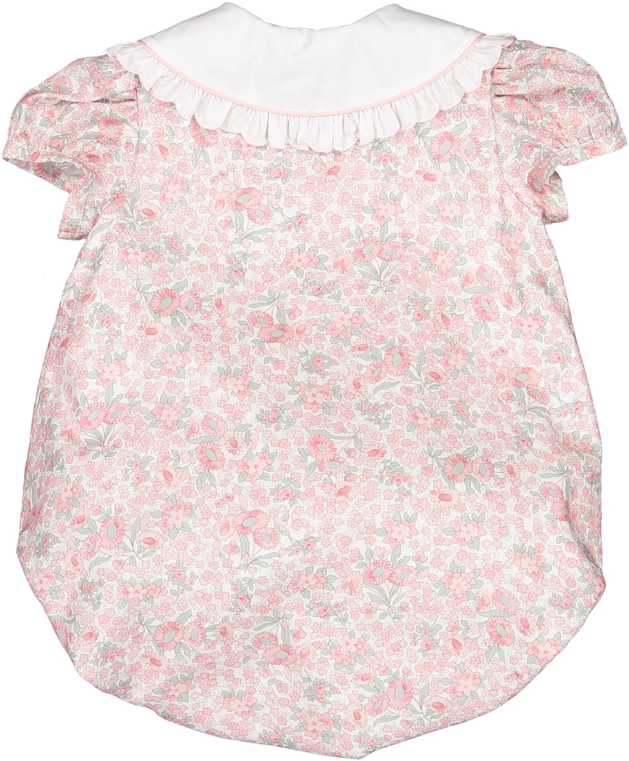 Sal & Pimenta Girls Pink Floral Winter Wonderland Bubble