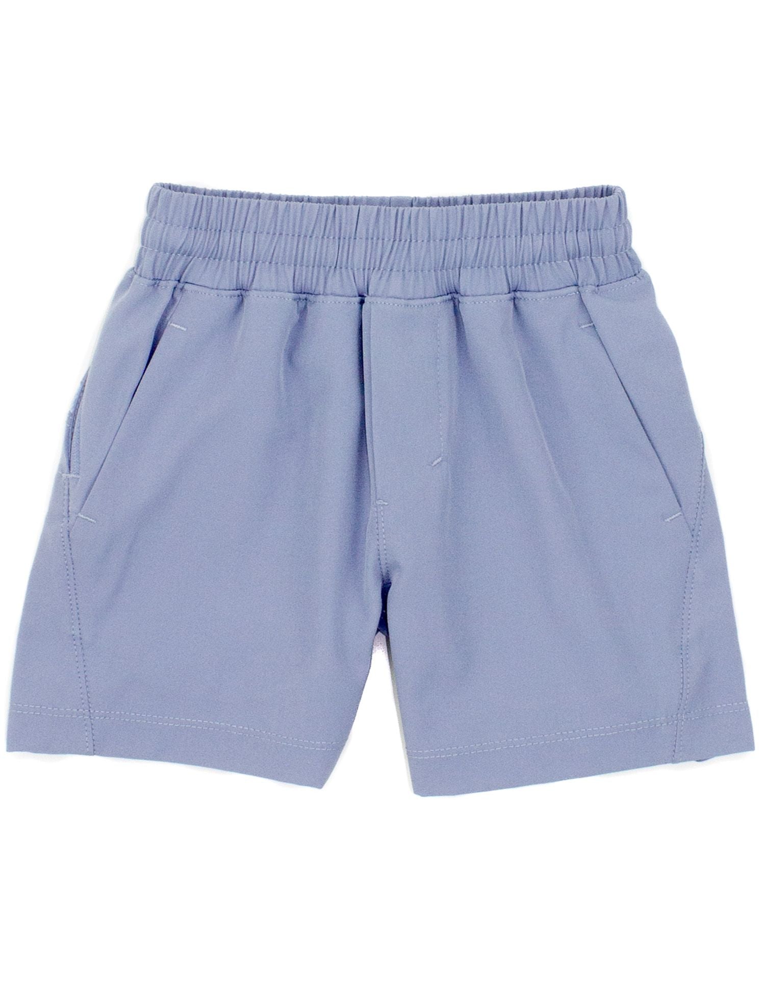 Properly Tied Boys Court Short - Harbor Blue