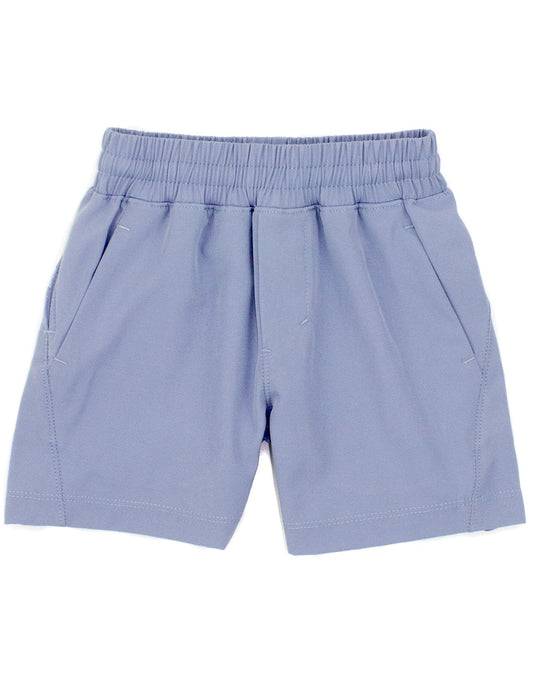 Properly Tied Boys Court Short - Harbor Blue by Properly Tied