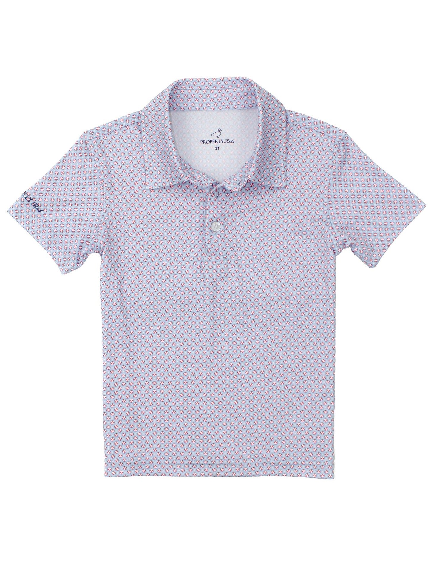 Properly Tied Boys Inlet Polo Shirt - Fastball by Properly Tied
