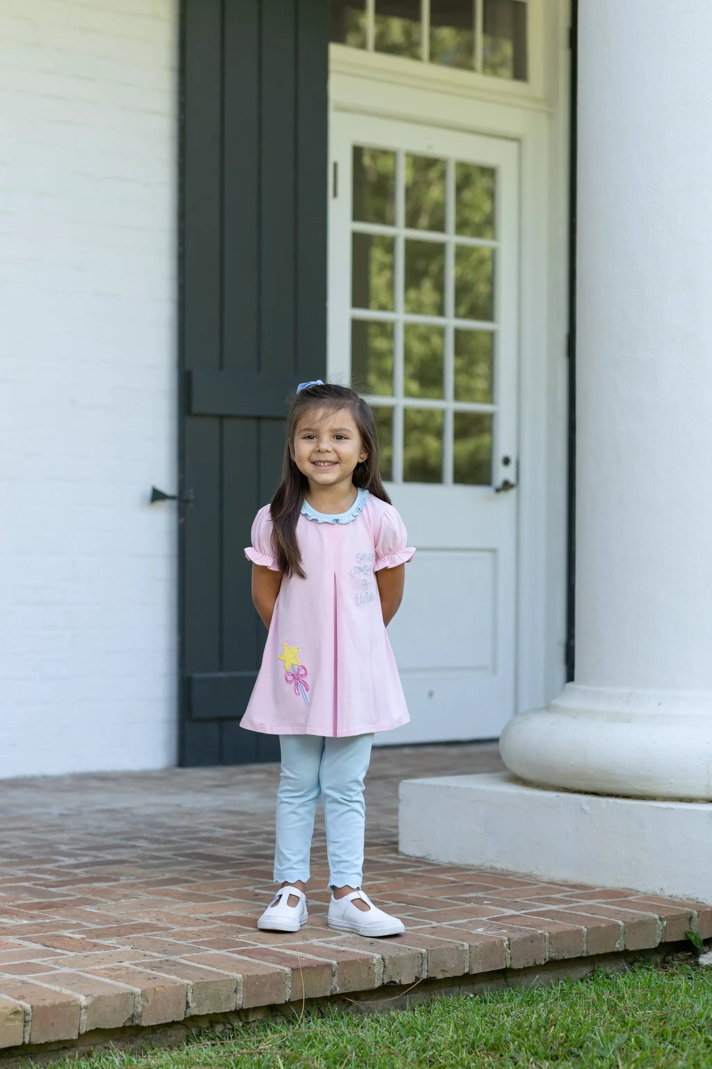 Trotter Street Kids Girls Pink Once Upon A Time Pant Set