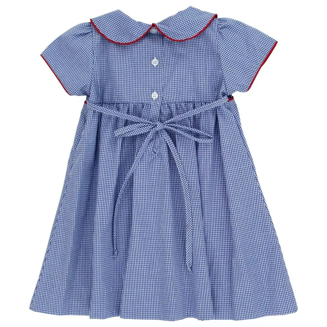 Bailey Boys Girls Blue Pretty Pencils Dress