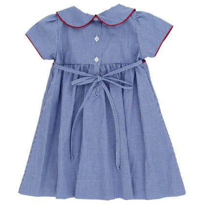 Bailey Boys Girls Blue Pretty Pencils Dress