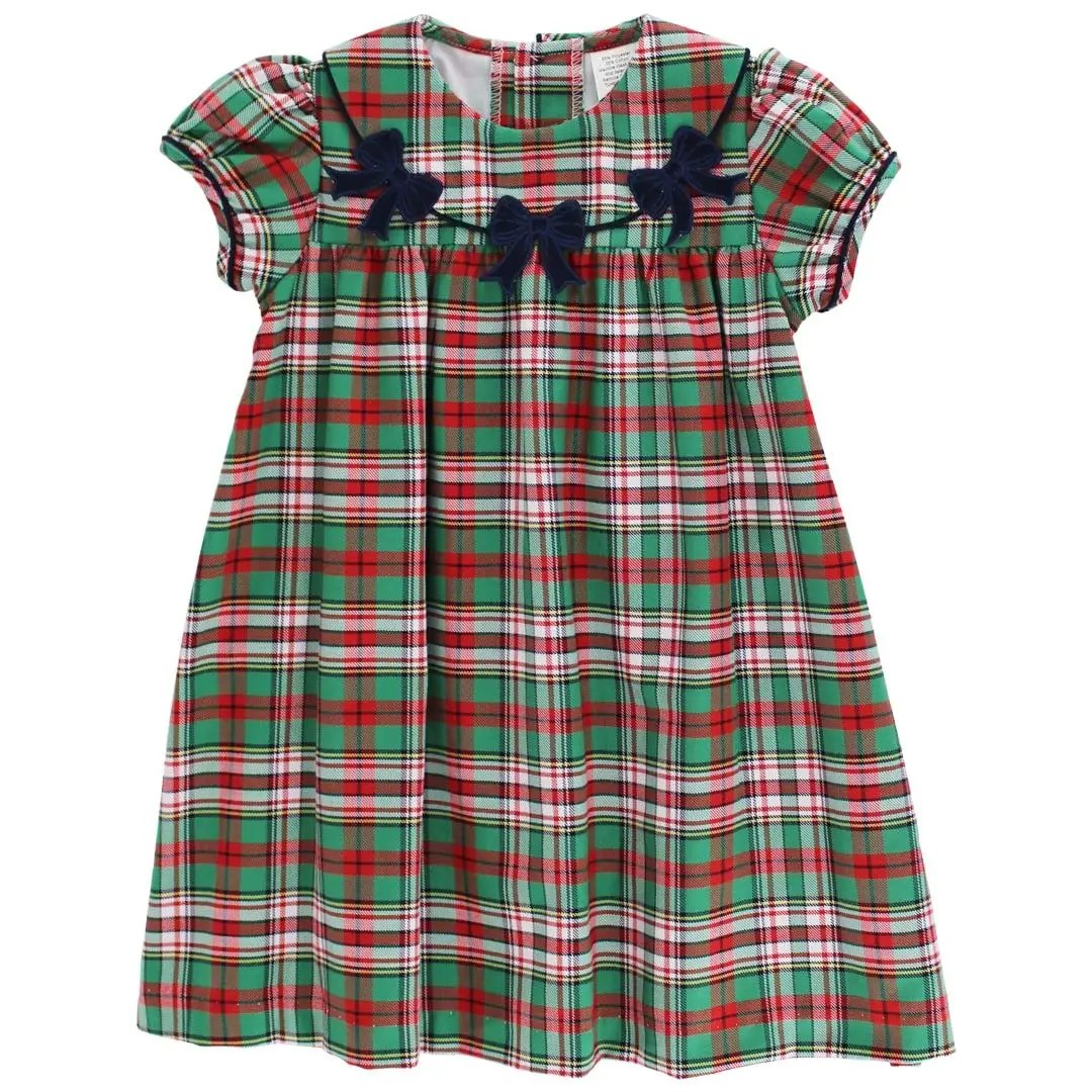 Bailey Boys Girls Christmas Plaid Float Dress by Bailey Boys