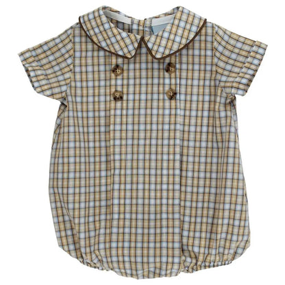 Bailey Boys Pecan Plaid Dressy Short Bubble by Bailey Boys
