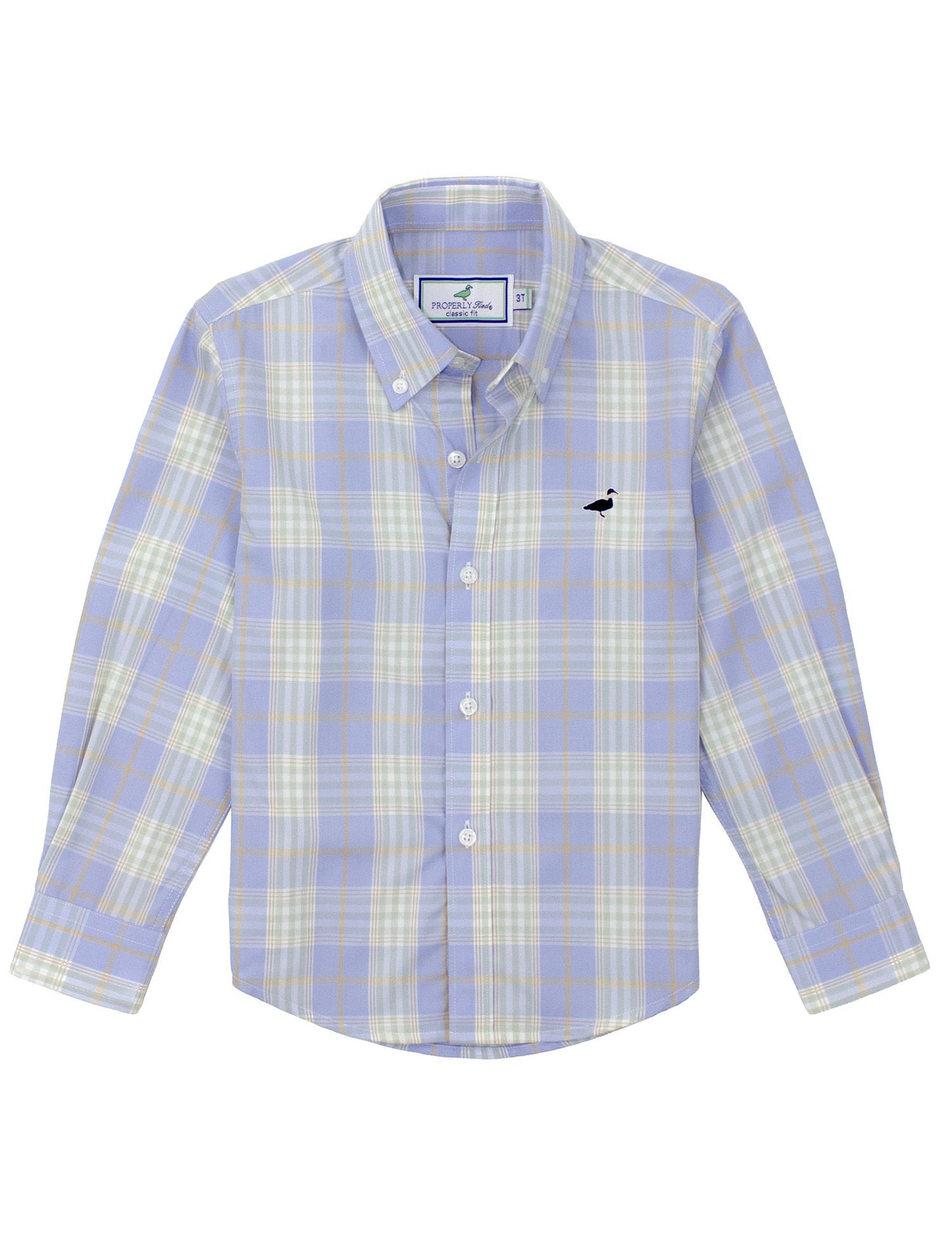 Properly Tied Boys Seasonal Sportshirt - Willow Plaid by Properly Tied