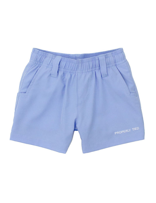 Properly Tied Boys Pintail Short - Sky Blue by Properly Tied