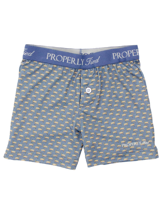 Properly Tied Boys Inlet Boxer - Up Dog by Properly Tied