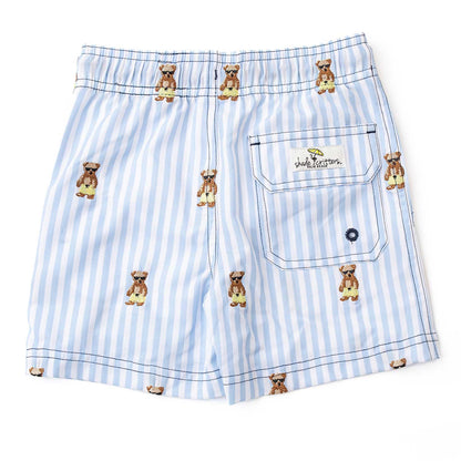 Shade Critters Boys Swim Trunks - H2O & Embroidered - Teddy Bears by Shade Critters
